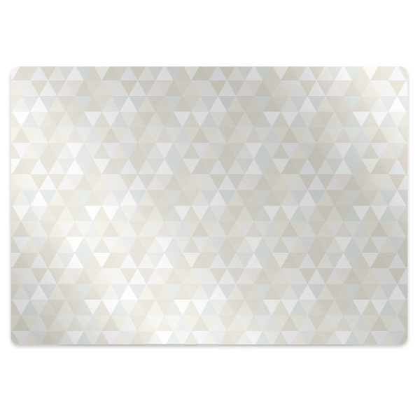 Tapis de chaise de bureau Motif géométrique