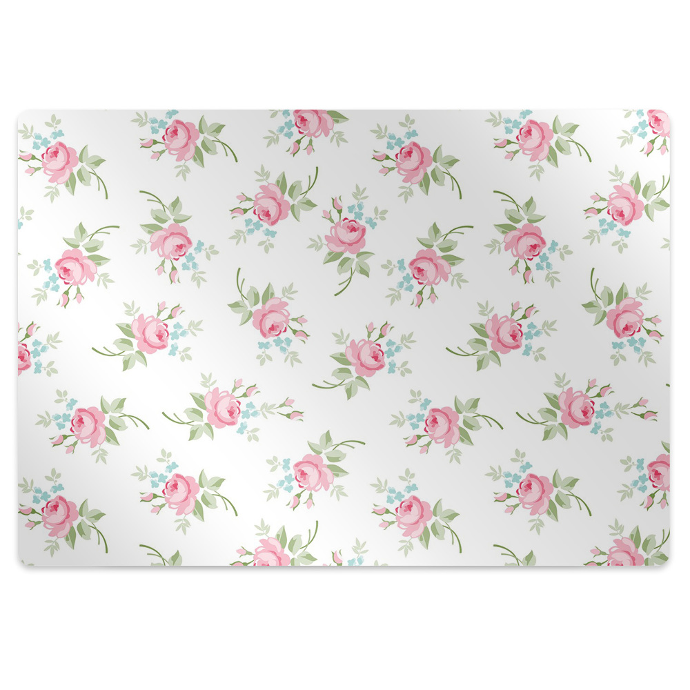 Tapis de chaise Petites fleurs