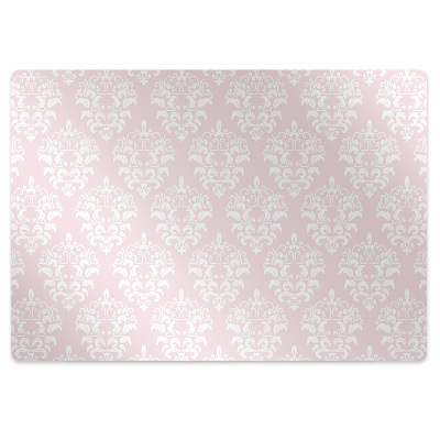 Tapis pour chaise de bureau Motif rose élégant
