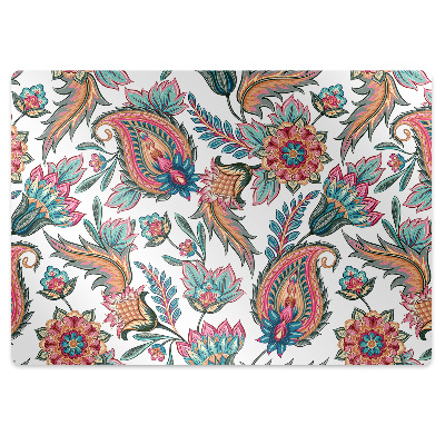Tapis protège sol Motifs orientaux colorés