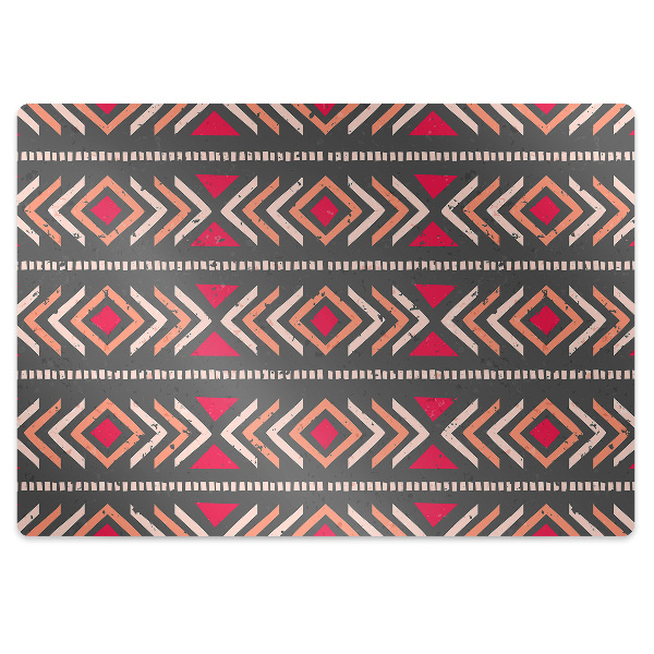 Tapis de protection de sol Gribouillis folklorique