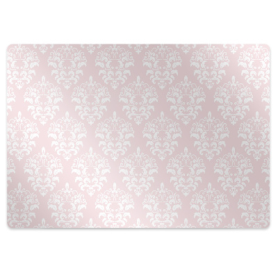 Tapis protège sol Motif damassé