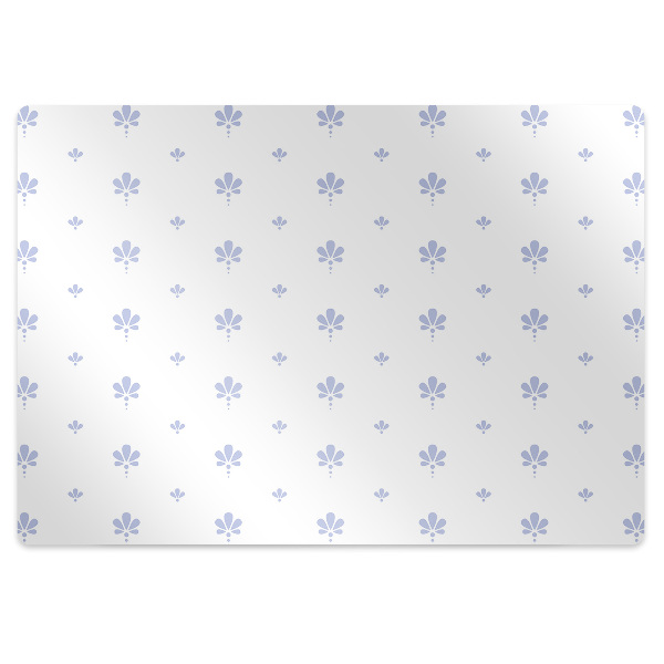 Tapis de chaise de bureau Motif floral