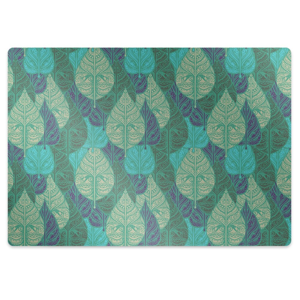 Tapis protège sol Feuilles