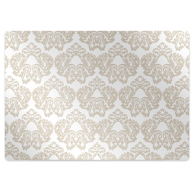 Tapis protection sol Motif floral