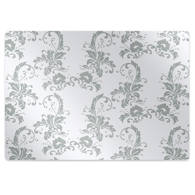 Tapis protection sol Motif lilas