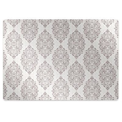 Tapis de chaise de bureau Motif damassé