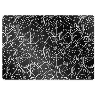 Tapis pour chaise de bureau Formes géométriques