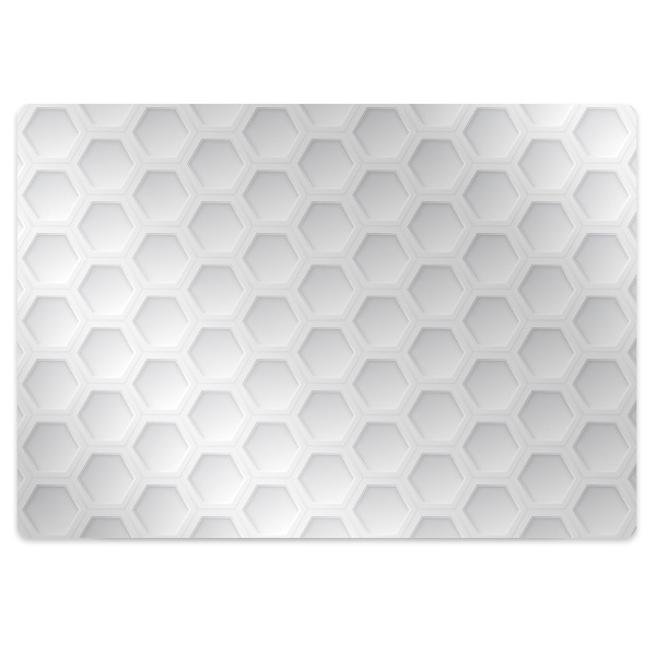 Tapis pour chaise de bureau Nid d'abeille en 3D