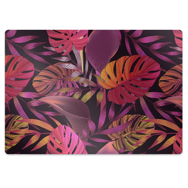 Tapis de chaise Couleurs tropicales