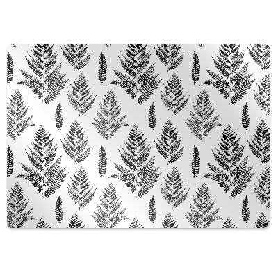 Tapis de chaise Feuilles de fougère