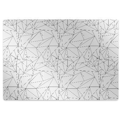 Tapis protège sol Formes géométriques simples