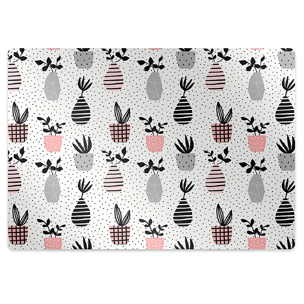 Tapis de chaise Fleurs dans des vases