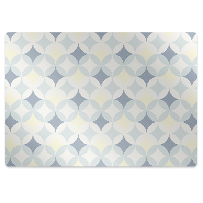 Tapis fauteuil bureau Motif vintage