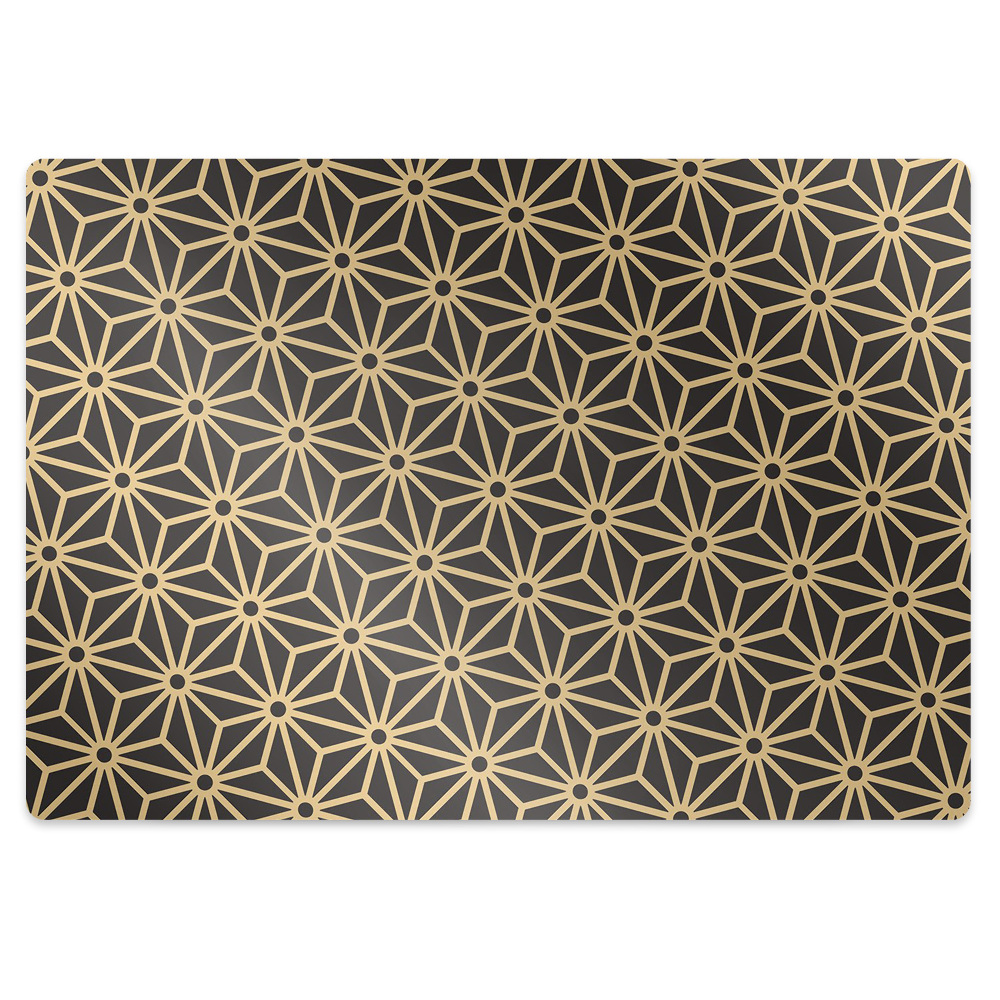 Tapis de protection de sol Motif cubique