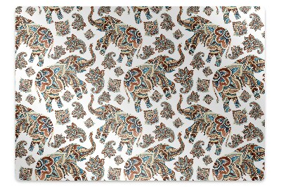 Tapis pour chaise de bureau Motif africain