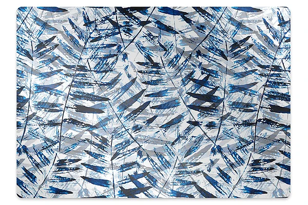 Tapis bureau Feuilles exotiques