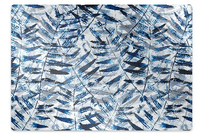 Tapis bureau Feuilles exotiques