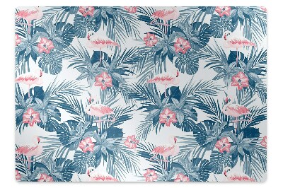 Tapis pour chaise de bureau Beaux oiseaux et taches