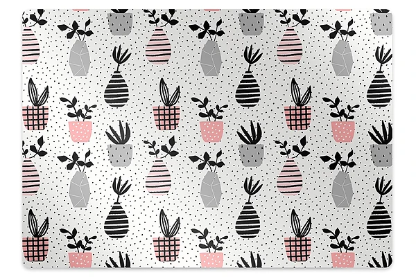 Tapis pour chaise de bureau Plantes en pots