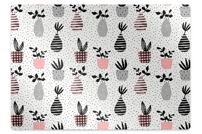 Tapis pour chaise de bureau Plantes en pots