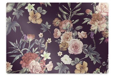 Tapis de chaise Fleurs de jardin