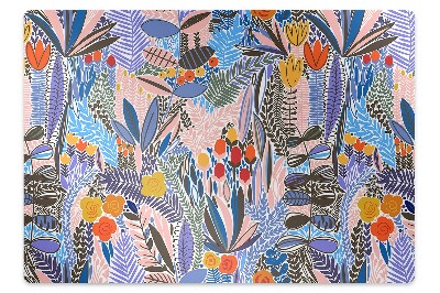 Tapis fauteuil bureau Peinture rétro