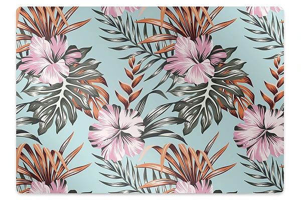 Tapis bureau Fleurs uniques