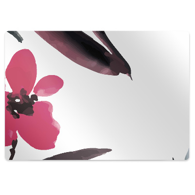 Tapis pour chaise de bureau Belles fleurs