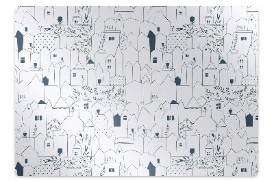 Tapis de protection de sol Petites maisons