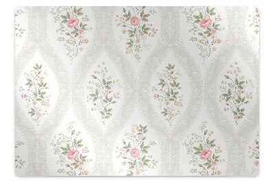 Tapis bureau Motif classique de papier peint