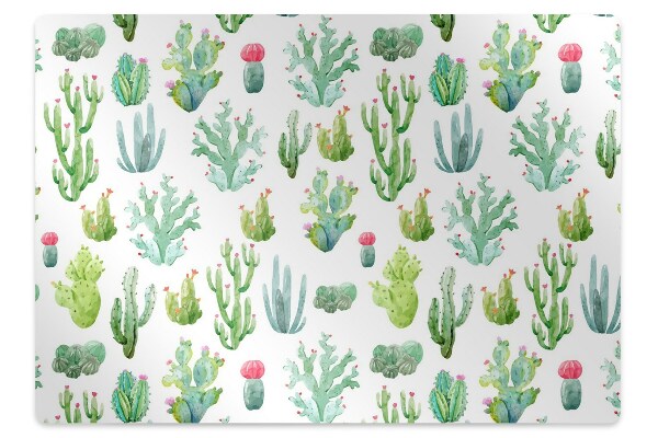 Tapis de chaise Mini cactus