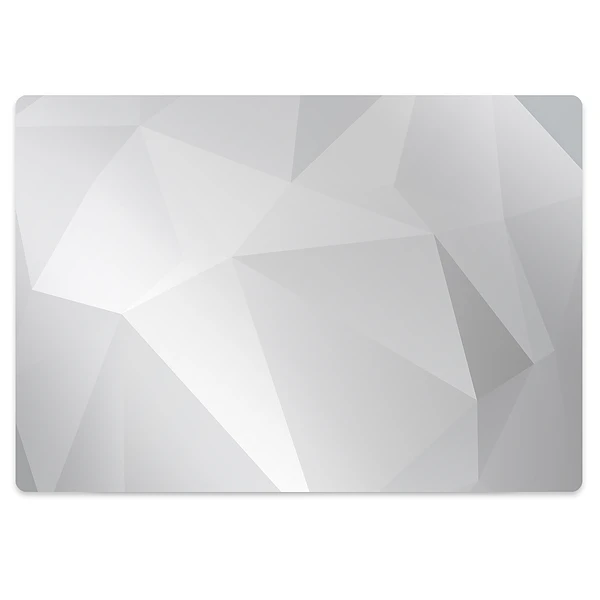 Tapis pour chaise de bureau Fantaisie blanche