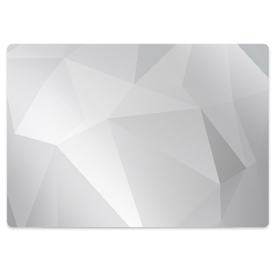 Tapis pour chaise de bureau Fantaisie blanche