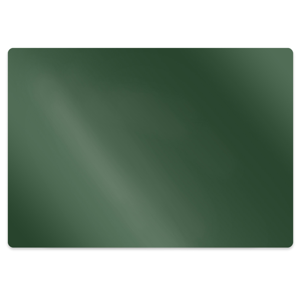 Tapis de chaise de bureau Motif vert foncé