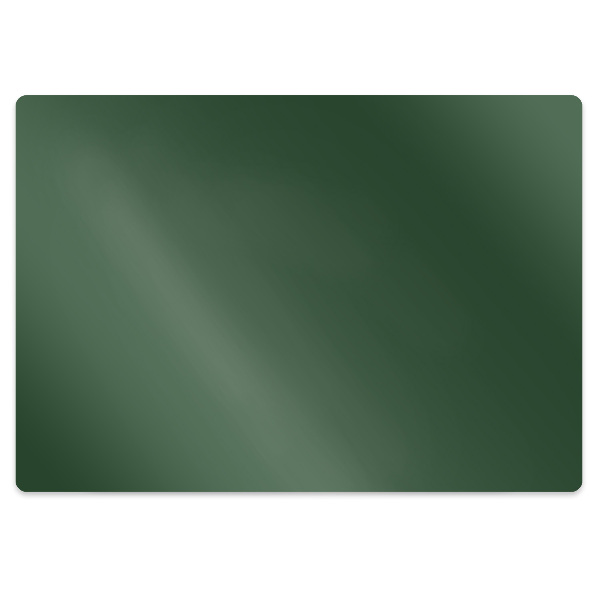 Tapis de chaise de bureau Motif vert foncé