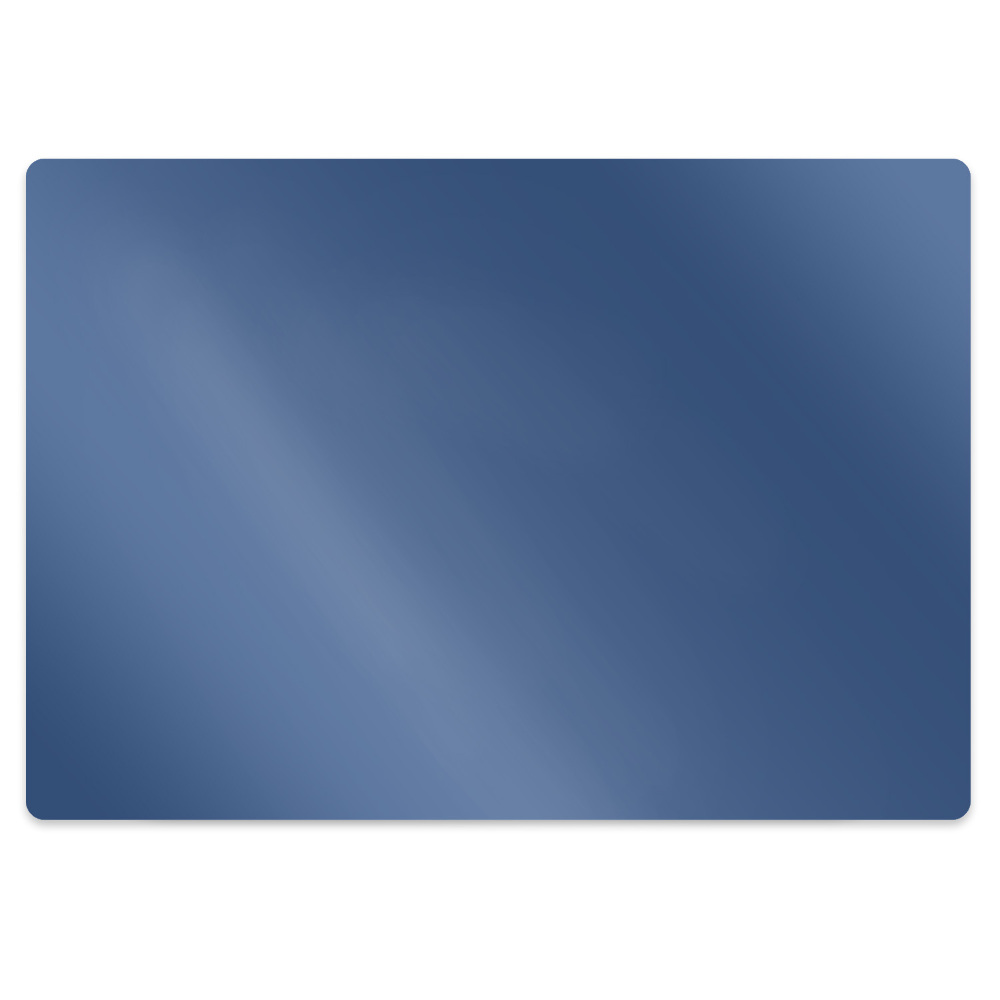 Tapis fauteuil bureau Motif bleu foncé