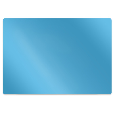 Tapis bureau Motif bleu clair