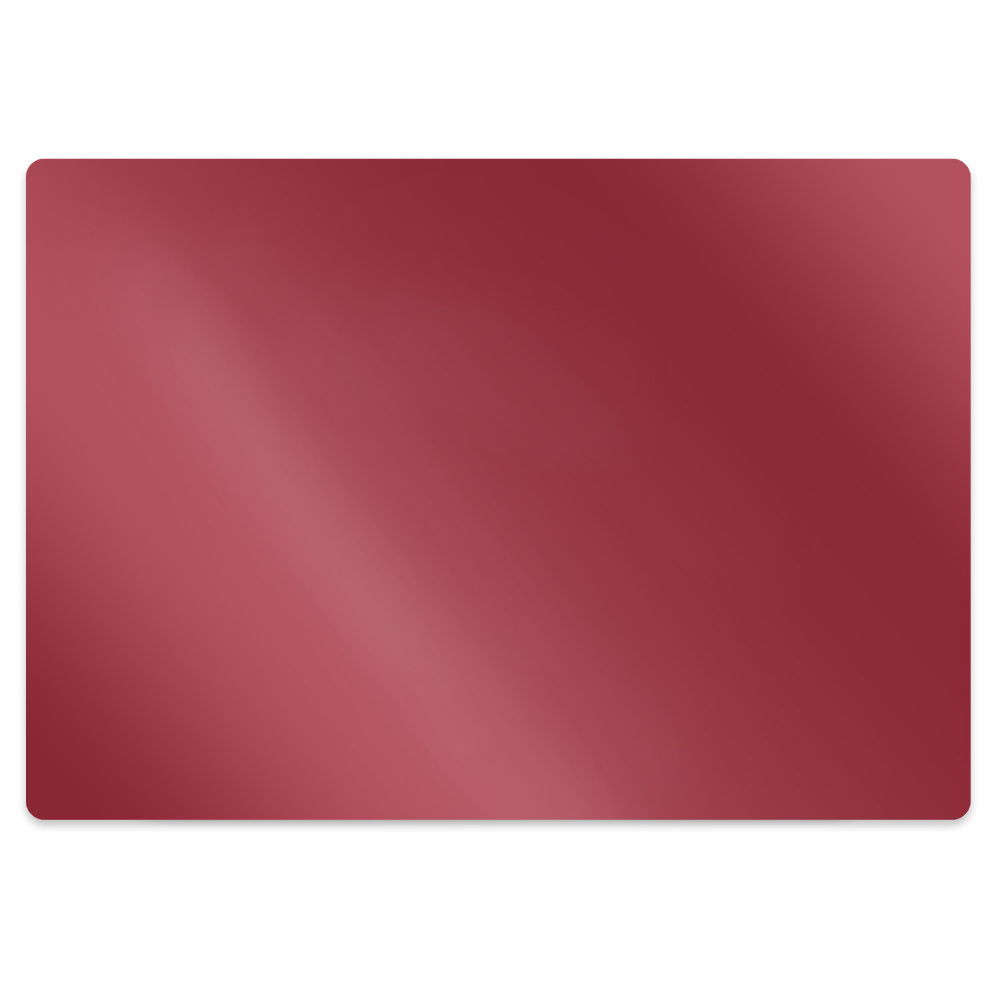 Tapis bureau Motif rouge foncé