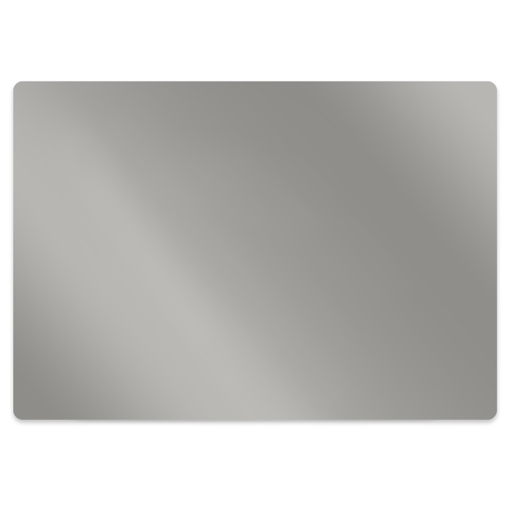 Tapis pour chaise de bureau Motif gris moyen