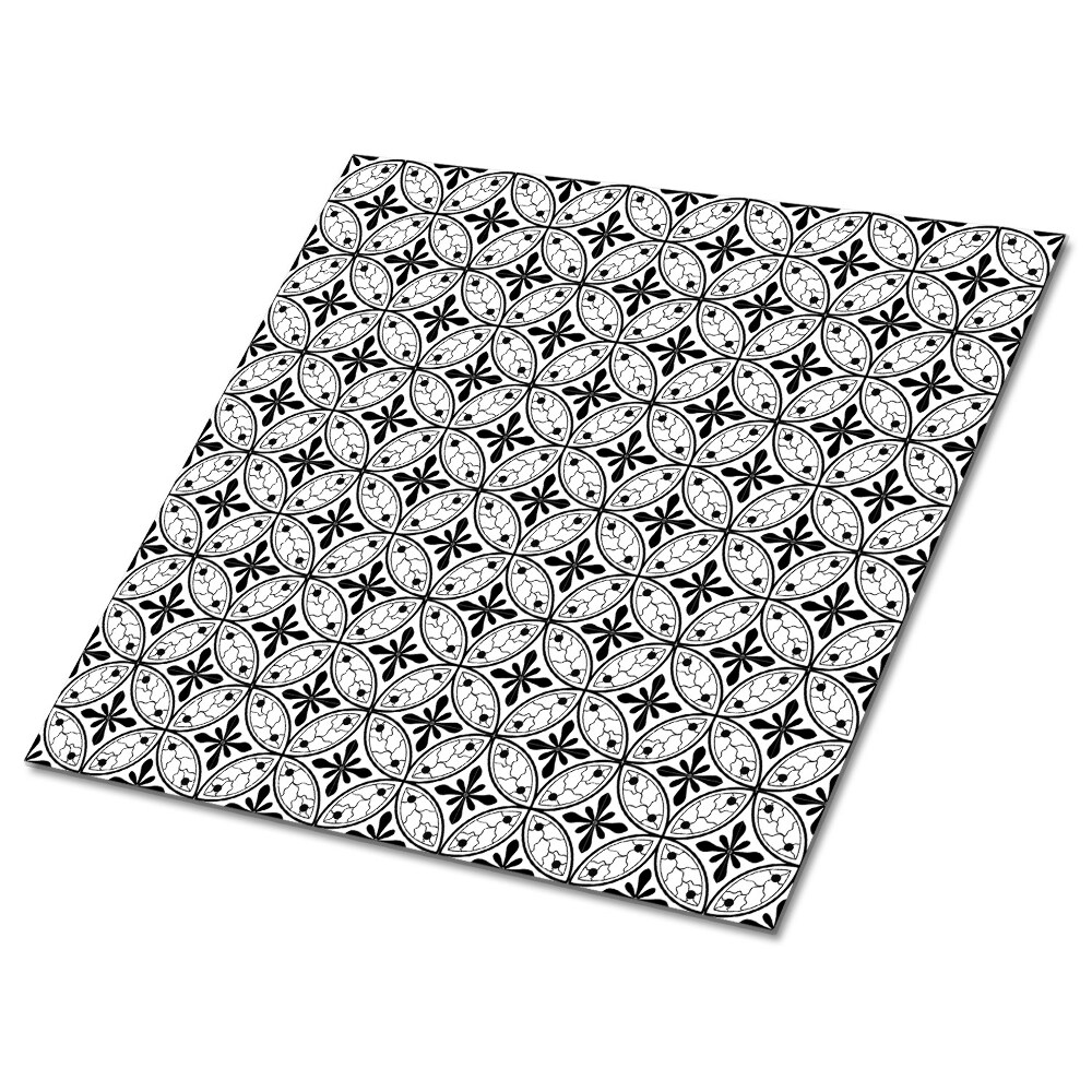 Carreaux de vinyle Cercles indonésiens sur le sol