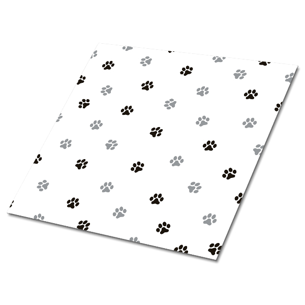 Carreaux pvc Empreintes de chien