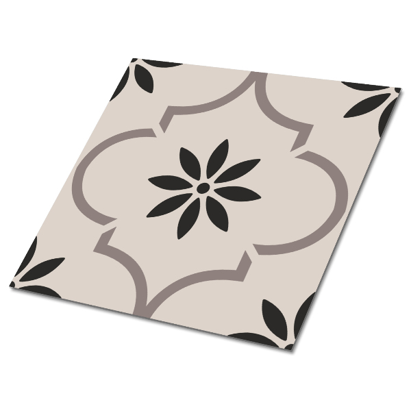 Carreaux pvc Fleur en motif arabe