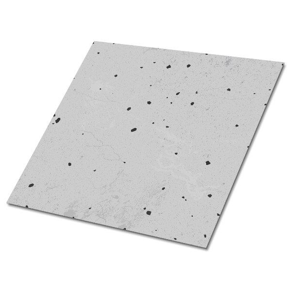 Carreaux pvc Béton avec taches noires