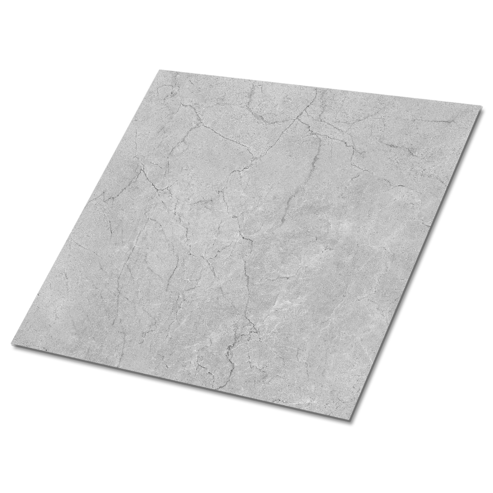Carreaux de vinyle auto-adhésifs Béton avec fissures