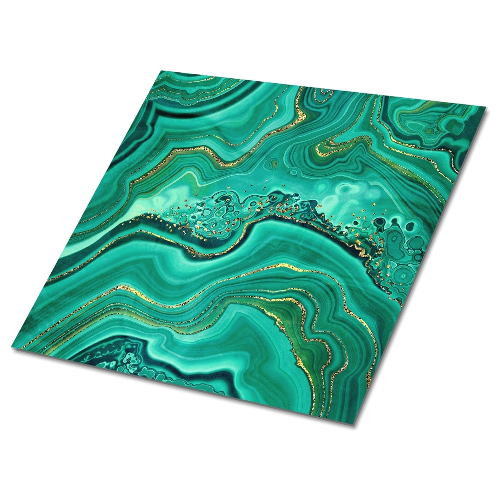 Carreaux vinyle Structure de la malachite