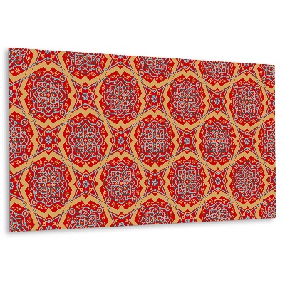 Panneau mural salle de bain Fleurs en style arabe