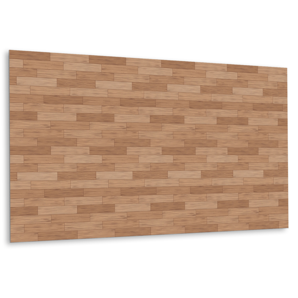Panneau décoratif mural avec motif de plancher en bois