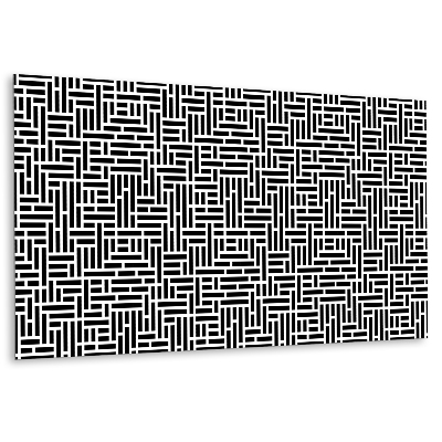 Panneau mural Motif abstrait en géométrie