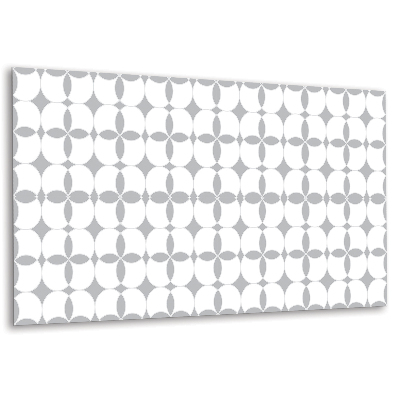 Revêtement mural avec des cercles géométriques